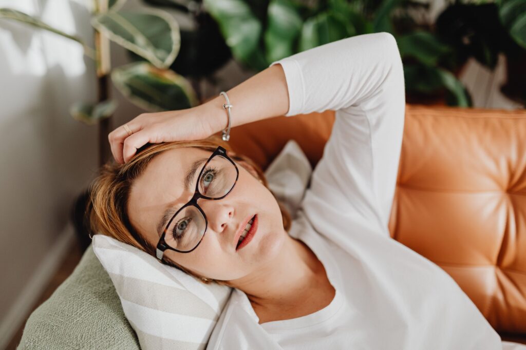 midlife woman worried that life doesn't fit